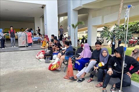 Động đất tại Indonesia: Giới chức thông báo thương vong và thiệt hại