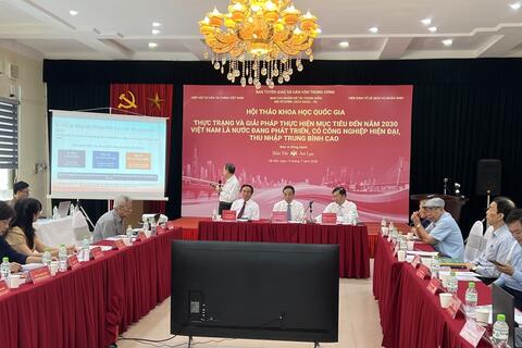 Hướng đến năm 2030, Việt Nam là nước đang phát triển, có công nghiệp hiện đại