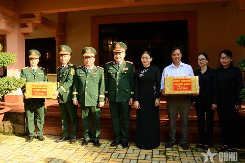 Tổ chức trang trọng Lễ truy điệu, an táng 29 hài cốt liệt sĩ tại TP Đồng Nai