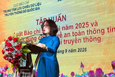 Khánh Hòa tập huấn thực thi Luật Báo chí năm 2025 trong môi trường số