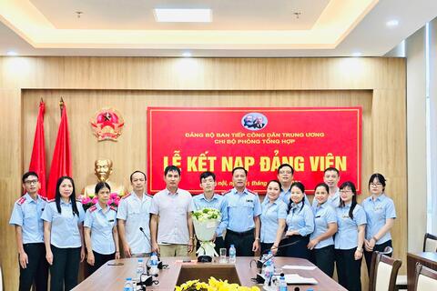 Ban Tiếp công dân Trung ương chú trọng phát triển đảng viên gắn với thực hiện nhiệm vụ chính trị