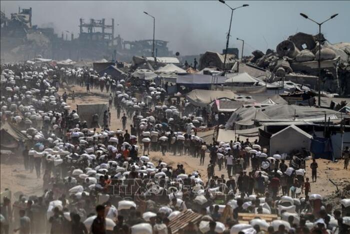 Nhiều nước kêu gọi đảm bảo an toàn cho đoàn tàu nhân đạo tới Gaza
