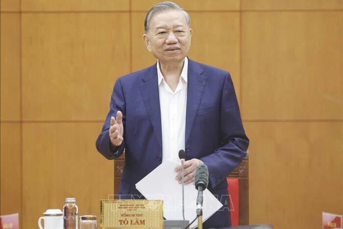 Tổng Bí thư Tô Lâm: Chuẩn hóa năng lực cán bộ theo vị trí việc làm, đánh giá bằng kết quả đầu ra