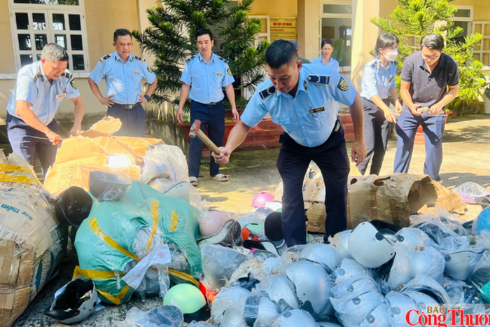Gia Lai tiêu hủy hơn 1,16 tỷ đồng giá trị hàng hóa vi phạm
