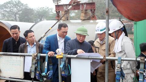 Đảm bảo đúng tiến độ Dự án Nhà máy nước thải Yên Xá