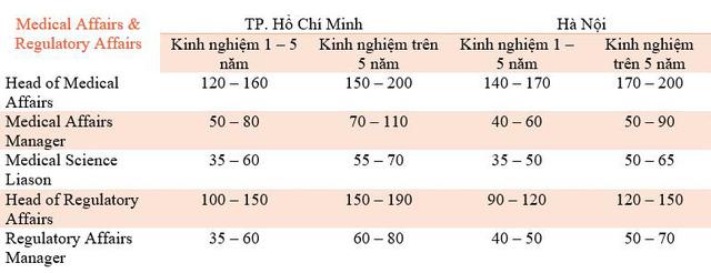 Ngành nào có mức lương cao nhất Việt Nam, có vị trí lên tới 600 triệu đồng? - Ảnh 2.