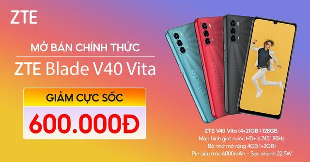 Ra mắt ZTE Blade V40 Vita: Trải nghiệm ấn tượng với mức giá tầm trung - Ảnh 4.