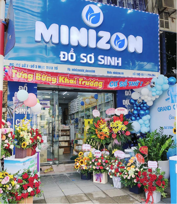 Minizon Kids - Chuỗi cửa hàng đồ sơ sinh uy tín tại Việt Nam - Ảnh 1.