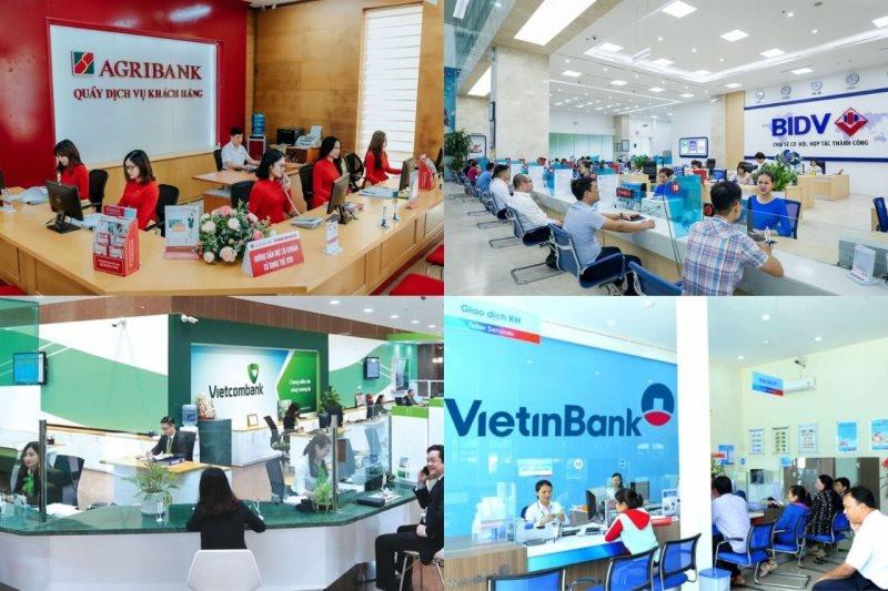 Lợi nhuận các ngân hàng tư nhân lớn chậm lại, Vietcombank, VietinBank và BIDV trở thành điểm tựa cả ngành - Ảnh 1.