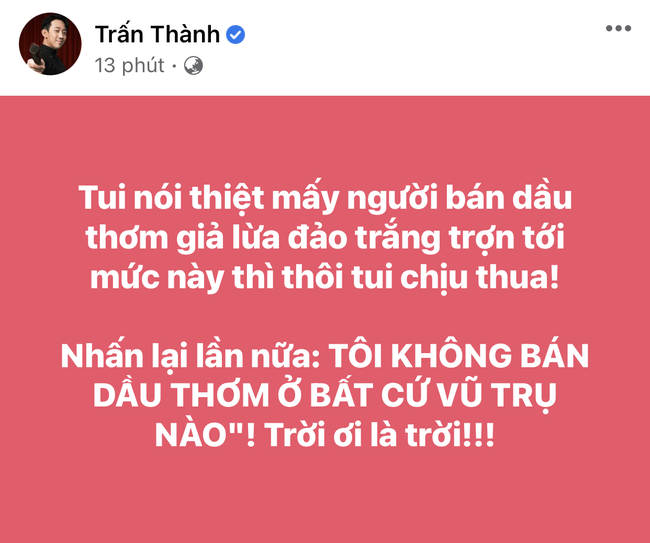 Trấn Thành bức xúc vì bị lợi dụng hình ảnh trắng trợn, nhấn mạnh 1 câu cảnh báo khán giả tránh bị lừa - Ảnh 1.