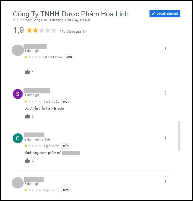 Dược phẩm Hoa Linh hứng "bão" 1 sao vì “chiến thần” Võ Hà Linh - Ảnh 1.