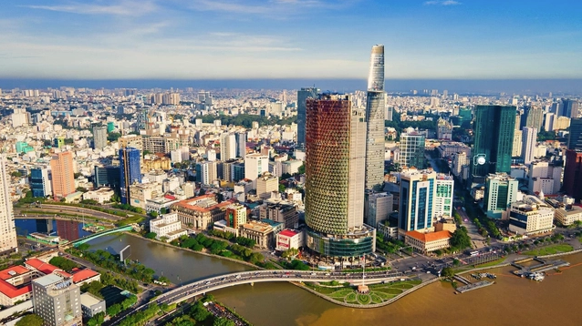 DN Việt cung cấp toàn bộ 28.000m2 nhôm kính thi công bề mặt  cho dự án được ví như Landmark Phnom Penh của Campuchia - Ảnh 4.