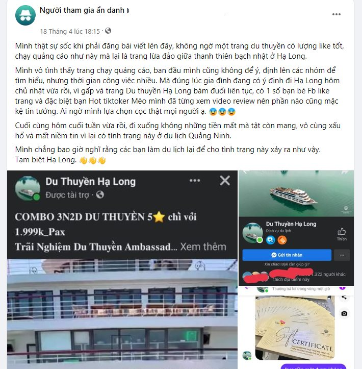 Tưởng được mua voucher nghỉ dưỡng du thuyền Hạ Long siêu giảm giá, vị khách bị lừa với thủ đoạn cực đơn giản thông qua tài khoản ngân hàng - Ảnh 4.