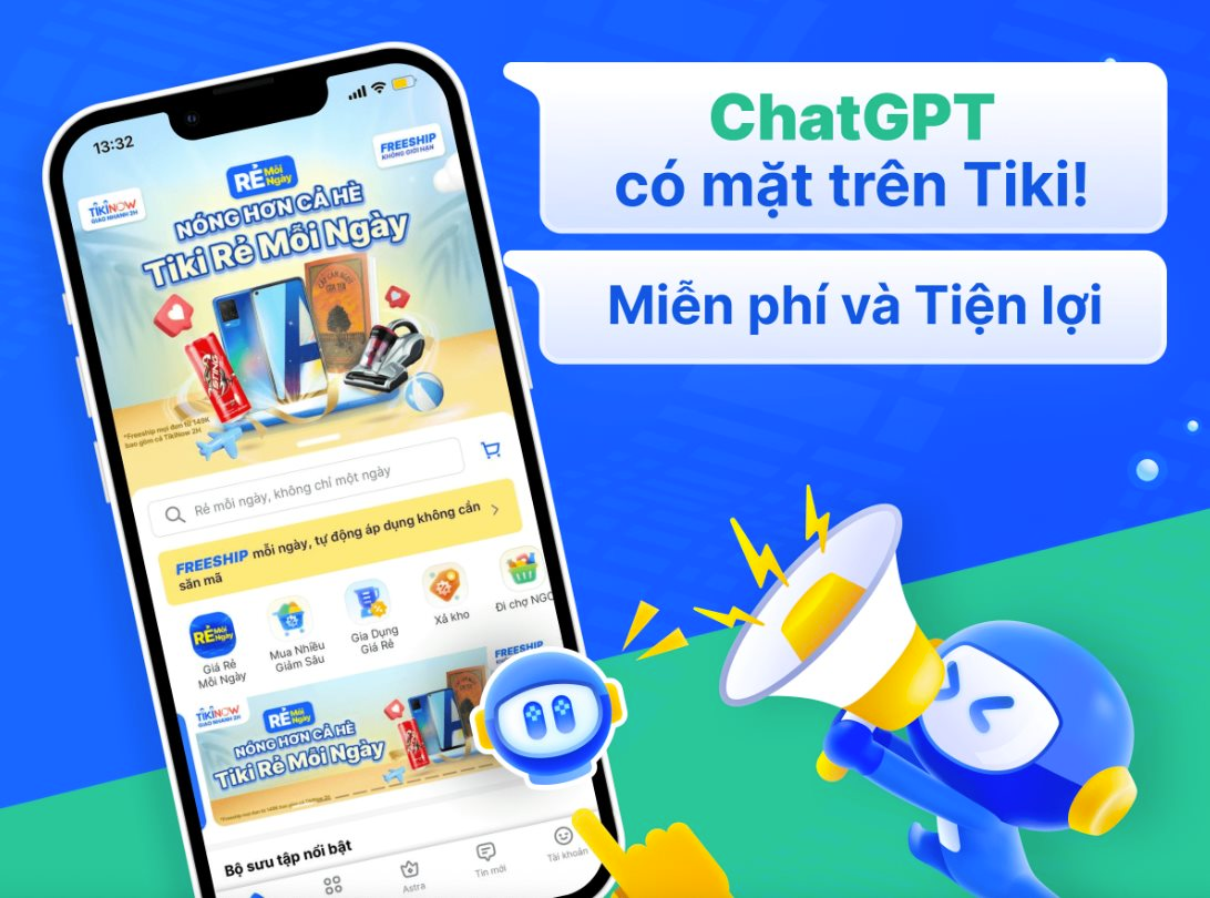 Hụt hơi trước các đối thủ, Tiki bất ngờ tích hợp ChatGPT để hút người dùng - Ảnh 1.