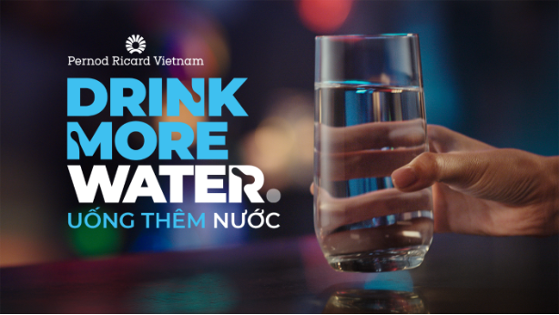 Pernod Ricard Việt Nam triển khai chiến dịch Drink More Water - Ảnh 1.