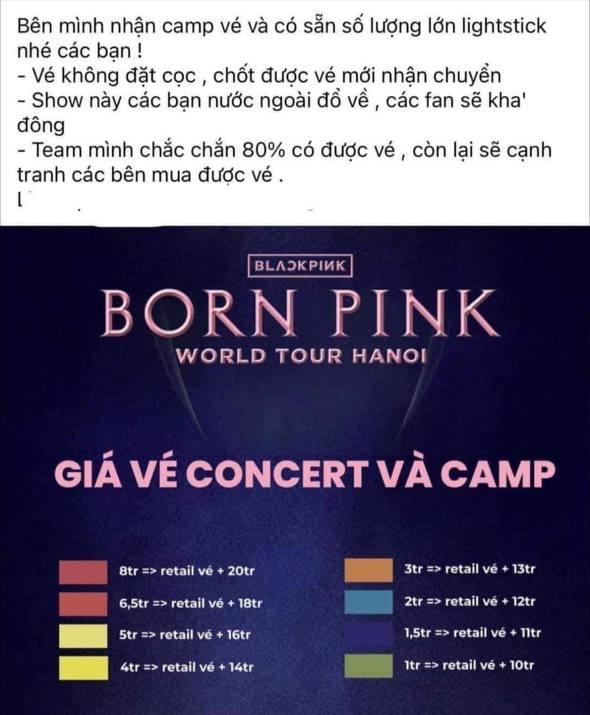 Vé chính thức chưa công bố nhưng vé chợ đen đã đôn giá cả chục triệu đồng, BTC concert BLACKPINK tại Việt Nam cảnh báo lừa đảo! - Ảnh 4.