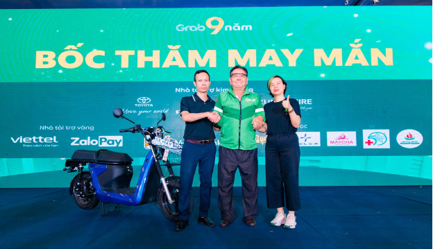 Ngập tràn cảm xúc từ các bác tài Grab trong ngày tri ân - Ảnh 3.