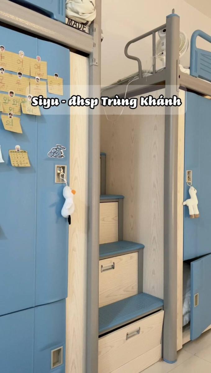 KTX đẹp như mơ của du học sinh Việt tại Trung Quốc: Đầy đủ tiện nghi chuẩn khách sạn 5 sao, đã thế còn được ở miễn phí! - Ảnh 4.