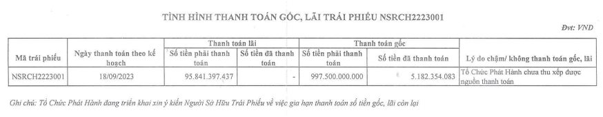 Thêm lô trái phiếu 1.000 tỷ đồng của doanh nghiệp nhà Novaland chậm thanh toán lãi gốc - Ảnh 2.