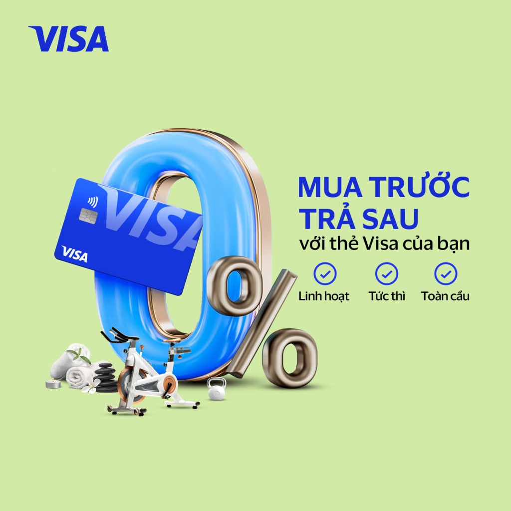 Visa phát triển tài chính toàn diện với giải pháp trả góp