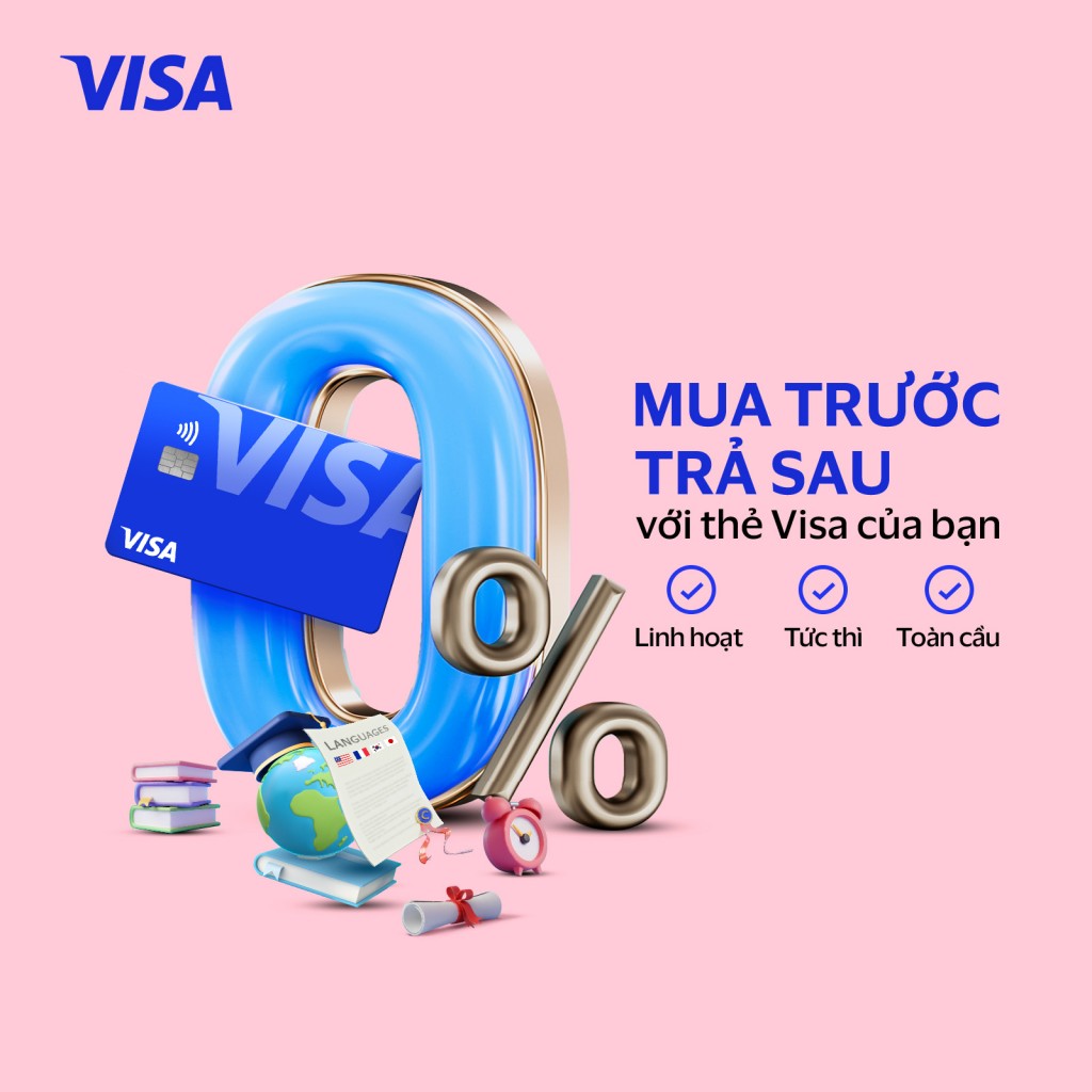 Visa phát triển tài chính toàn diện với giải pháp trả góp