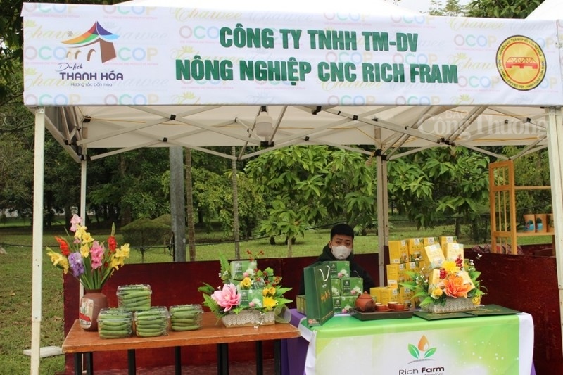 Thanh Hóa: Gần 40 gian hàng trưng bày các sản phẩm OCOP phục vụ nhân dân mua sắm Tết