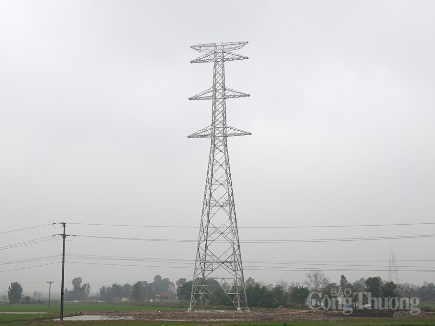 Nỗ lực thi công dự án đường dây 500kV mạch 3 cung đoạn Nam Định 1 - Thanh Hóa