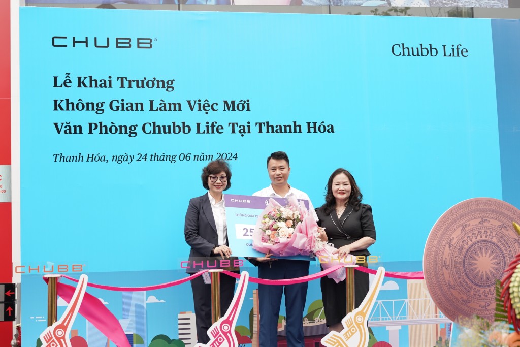 Chubb Life Thanh Hóa khánh thành không gian làm việc mới