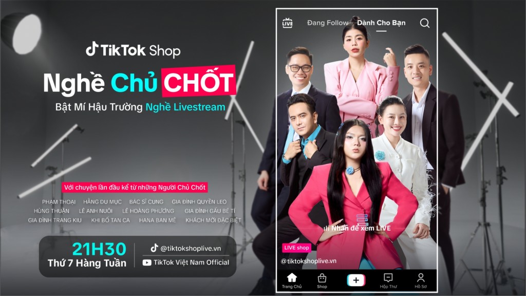 TikTok Shop ra mắt chương trình thực tế