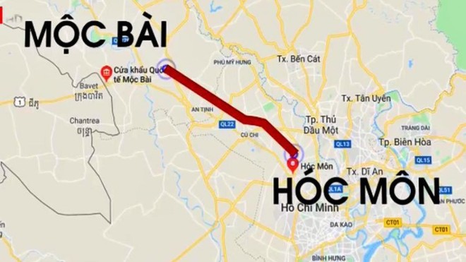 Cao tốc TP.HCM- Mộc Bài quy mô 4 làn xe được đầu tư theo hình thức BOT