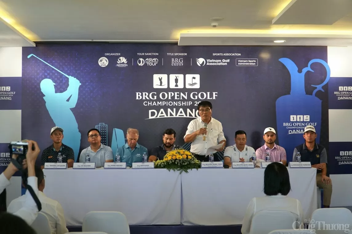 Họp báo kỹ thuật giải đấu BRG Open Golf Championship Danang 2024