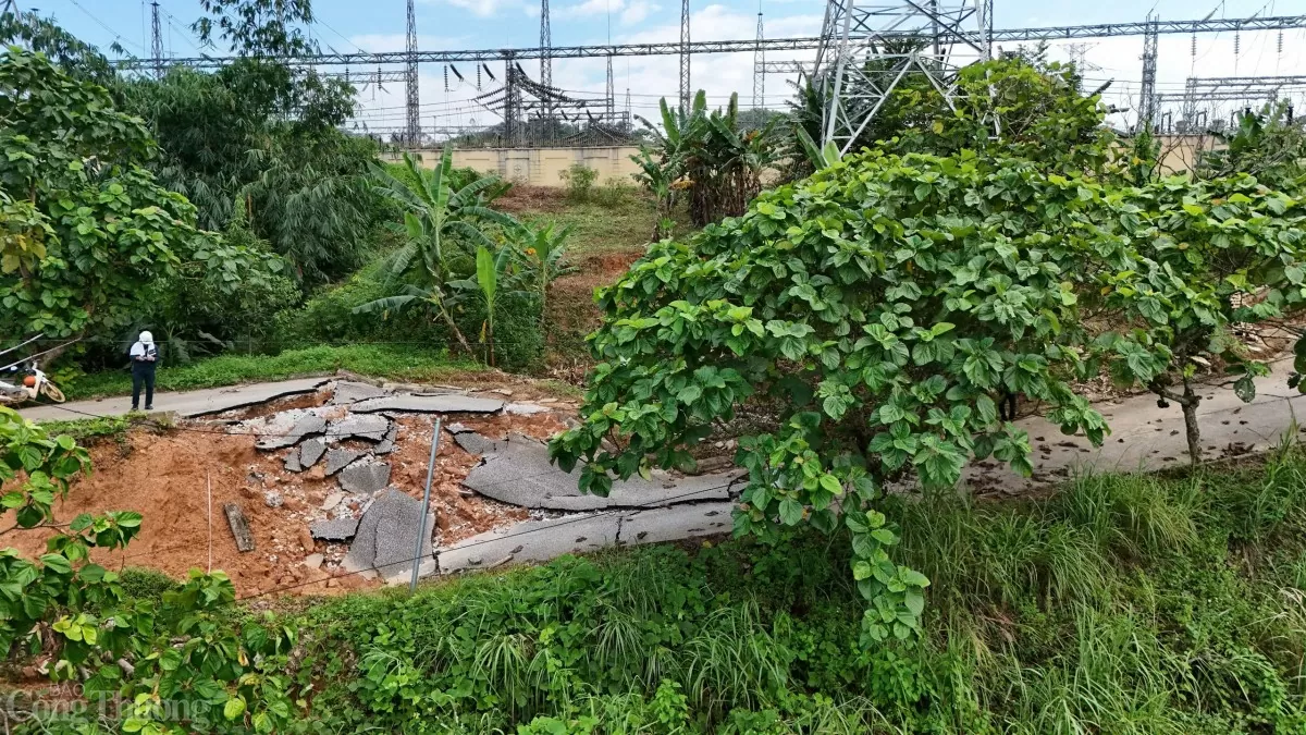 Truyền tải điện Tây Bắc: Căng mình xử lý sạt lở tuyến đường dây 220kV Tuyên Quang - Yên Bái Truyền tải điện Tây Bắc: Căng mình xử lý sạt lở tuyến đường dây 220kV Tuyên Quang - Yên Bái