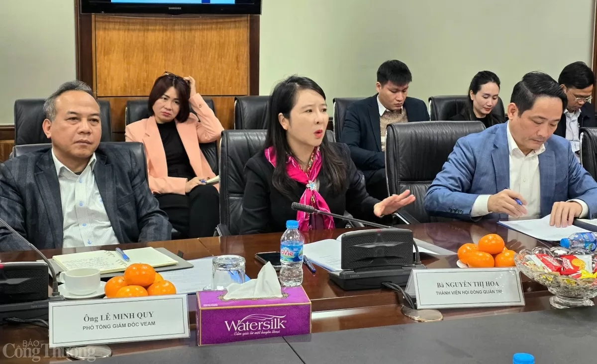 VEAM đề xuất tham gia chuỗi cung ứng cho đường sắt VEAM đề xuất tham gia chuỗi cung ứng cho đường sắt