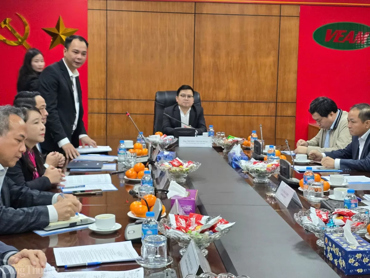 VEAM đề xuất tham gia chuỗi cung ứng cho đường sắt VEAM đề xuất tham gia chuỗi cung ứng cho đường sắt