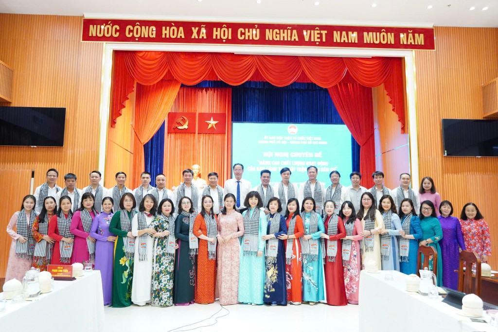 Trao đổi, học tập kinh nghiệm nâng cao chất lượng công tác Mặt trận