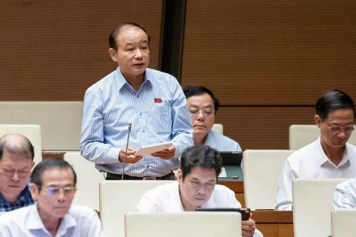 Đại biểu Lã Thanh Tân (Đoàn Hải Phòng) Đại biểu Lã Thanh Tân (Đoàn Hải Phòng)