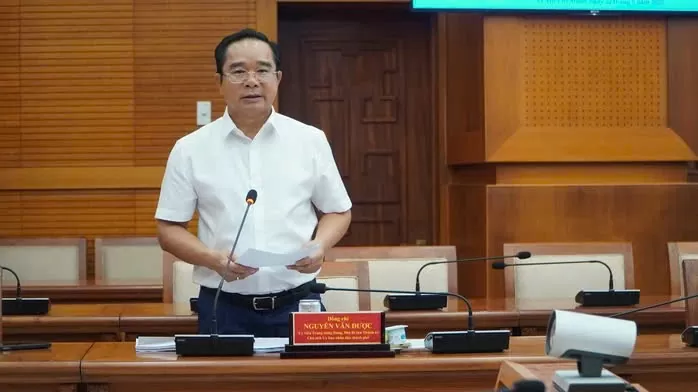 TP. Hồ Chí Minh: Đề xuất quy hoạch lại hệ thống đường Ông Nguyễn Văn Được - Chủ tịch UBND TP. Hồ Chí Minh phát biểu tại phiên họp. Ảnh: Lê Vĩnh