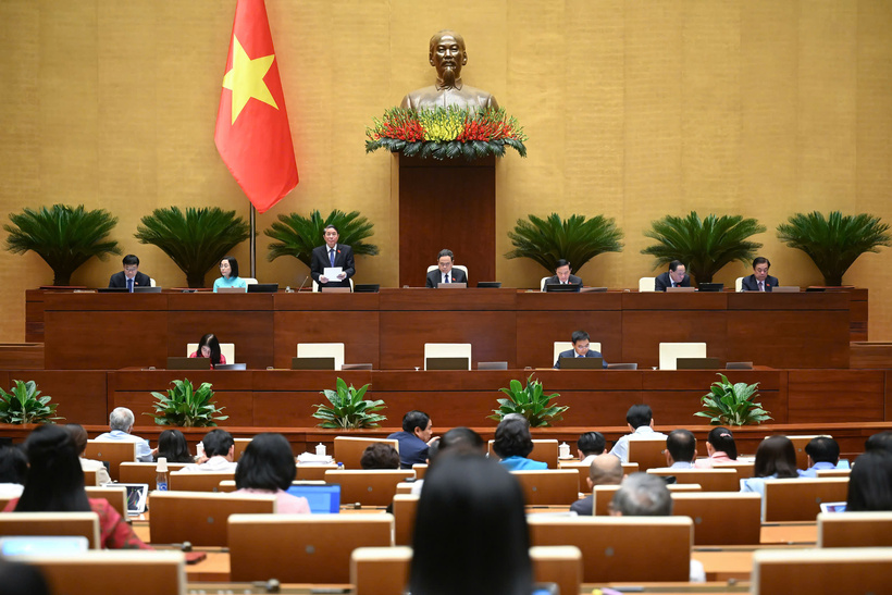 Quang cảnh phiên họp. Ảnh: VPQH