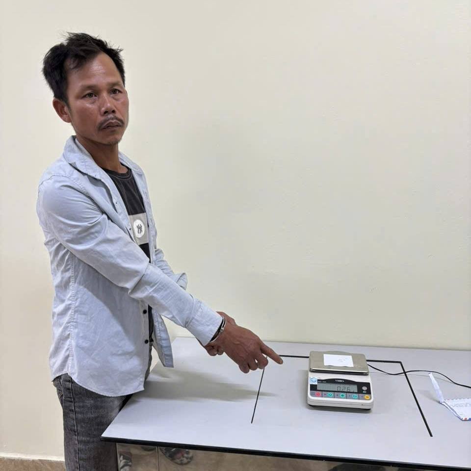 Đối tượng Trịnh Duy Bạo và tang vật