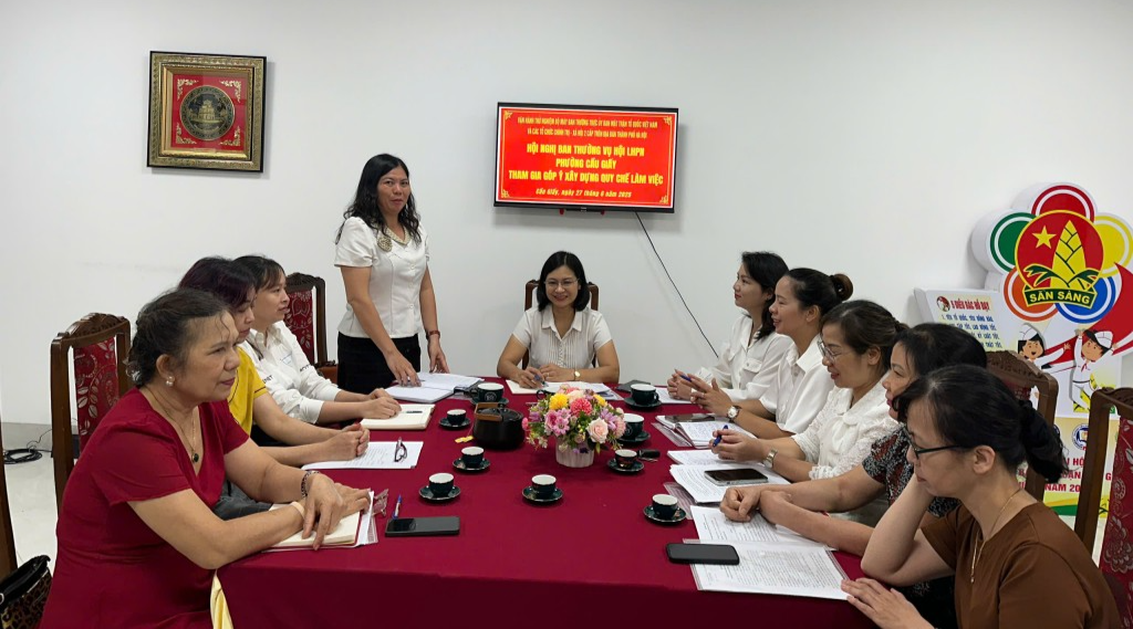 Phụ nữ Thủ đô sẵn sàng cho giai đoạn hoạt động mới