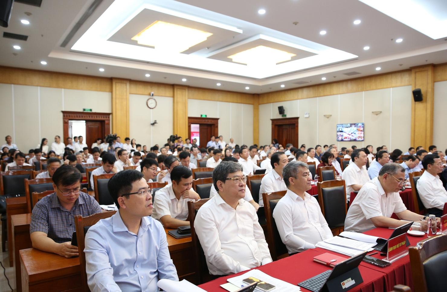 Các đại biểu tham dự Hội nghị - Ảnh: VGP/Nguyễn Hoàng.  