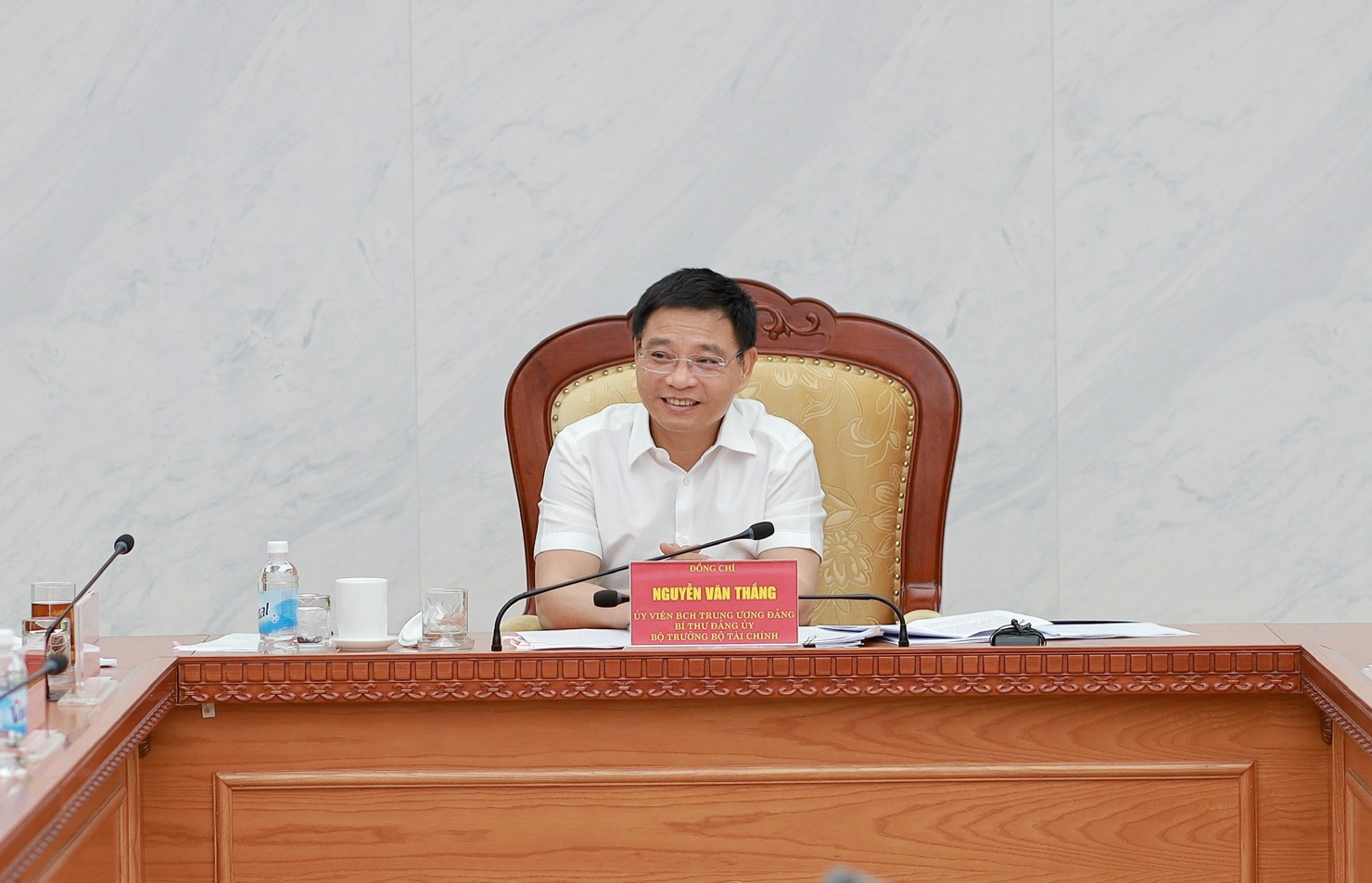 Bộ trưởng Nguyễn Văn Thắng phát biểu tại Hội nghị.