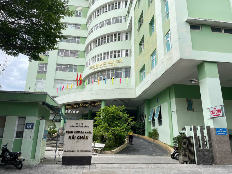 Trung tâm y tế khu vực Hải Châu (thành phố Đà Nẵng). Ảnh: Bình An