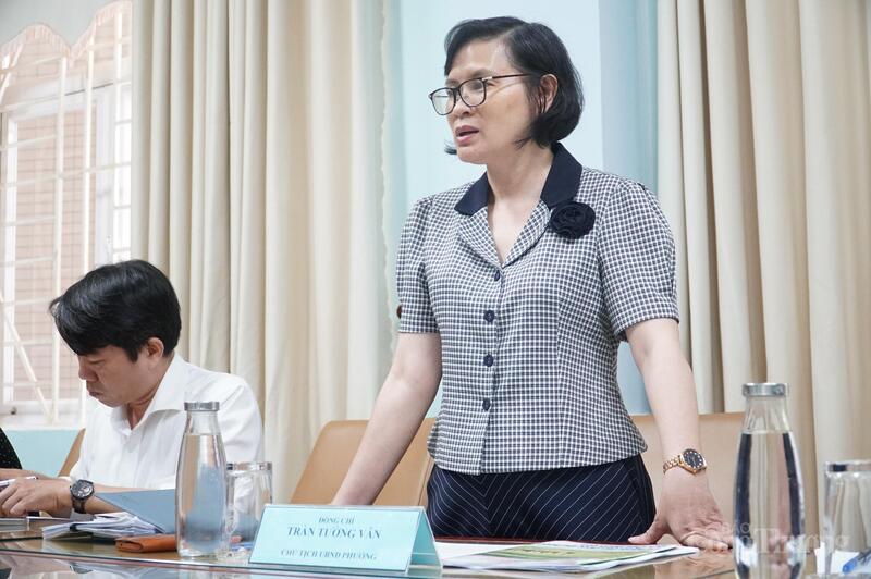 Chủ tịch UBND phường Thanh Khê Trần Tường Vân