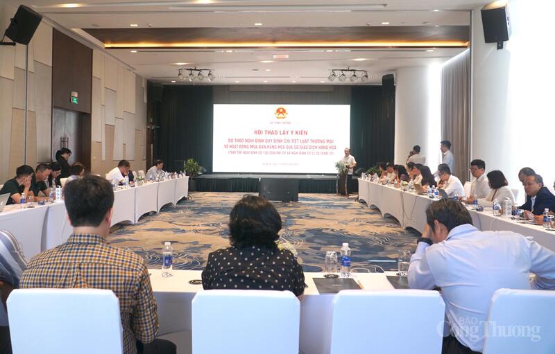 Bộ Công Thương lấy ý kiến rộng rãi góp ý dự thảo Nghị định quy định chi tiết Luật thương mại về hoạt động mua bán hàng hóa qua Sở giao dịch hàng hóa