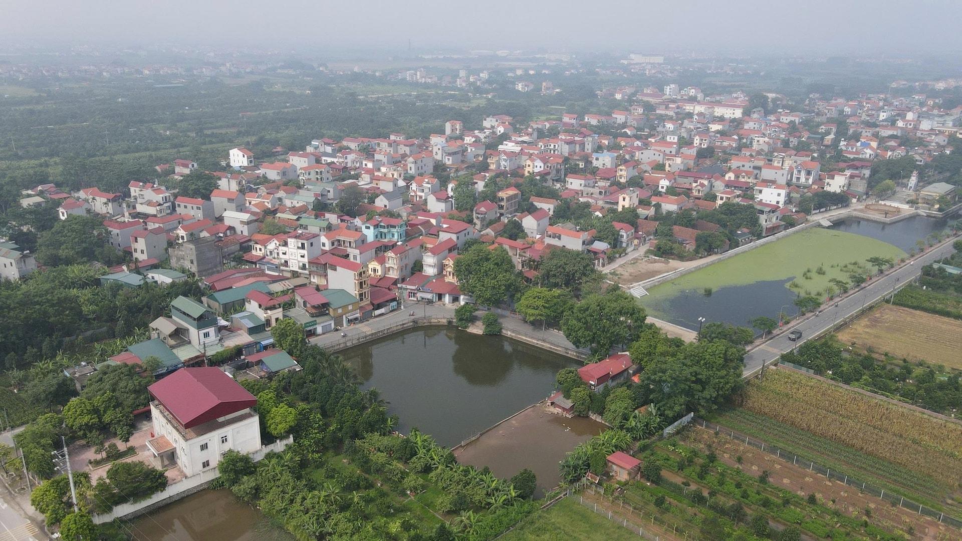 Một góc xã Liên Minh xanh, sạch, đẹp. Ảnh: Quang Thái