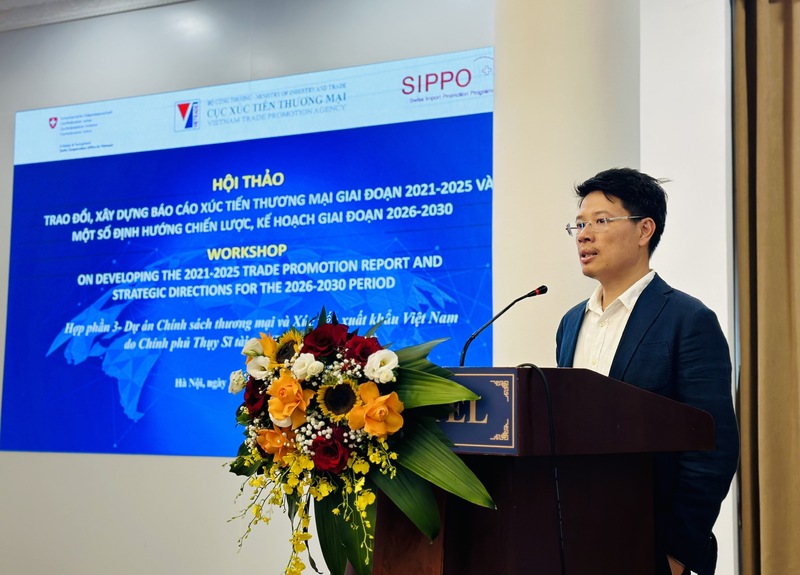 Ông Đỗ Quang Huy, đại diện Tổng cục Kinh tế Liên bang Thuỵ Sỹ. Ảnh: Đỗ Nga