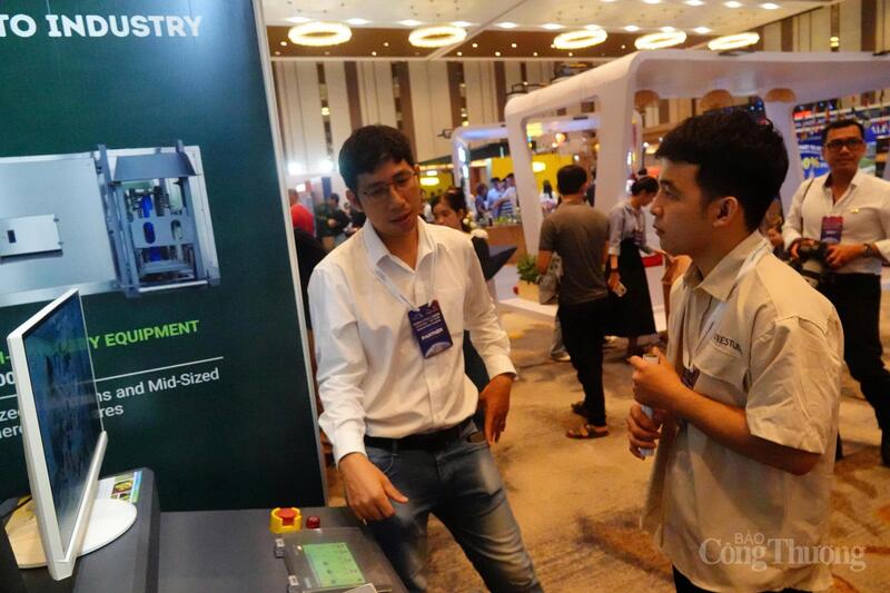 Khu vực triển lãm HorecFex Việt Nam 2025