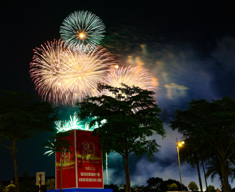 Pháo hoa rực sáng, khép lại hành trình 80 năm đầy tự hào - 15