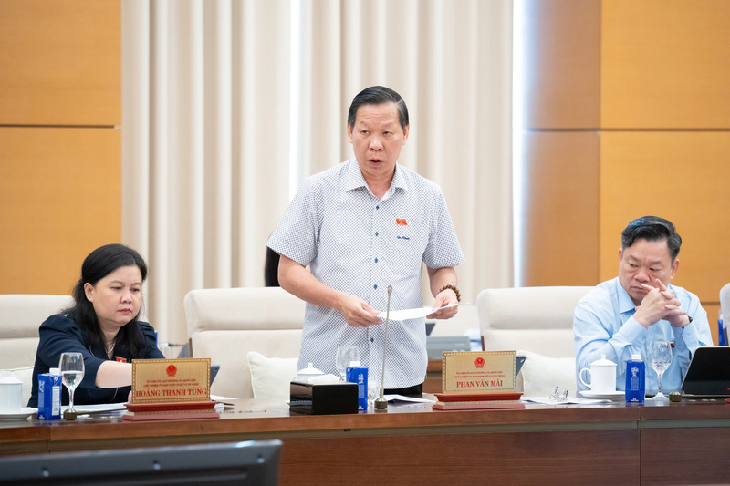 Chủ nhiệm Uỷ ban Kinh tế và Tài chính Phan Văn Mãi